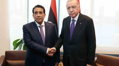 Cumhurbaşkanı Recep Tayyip Erdoğan, New York temasları kapsamında Libya Başkanlık