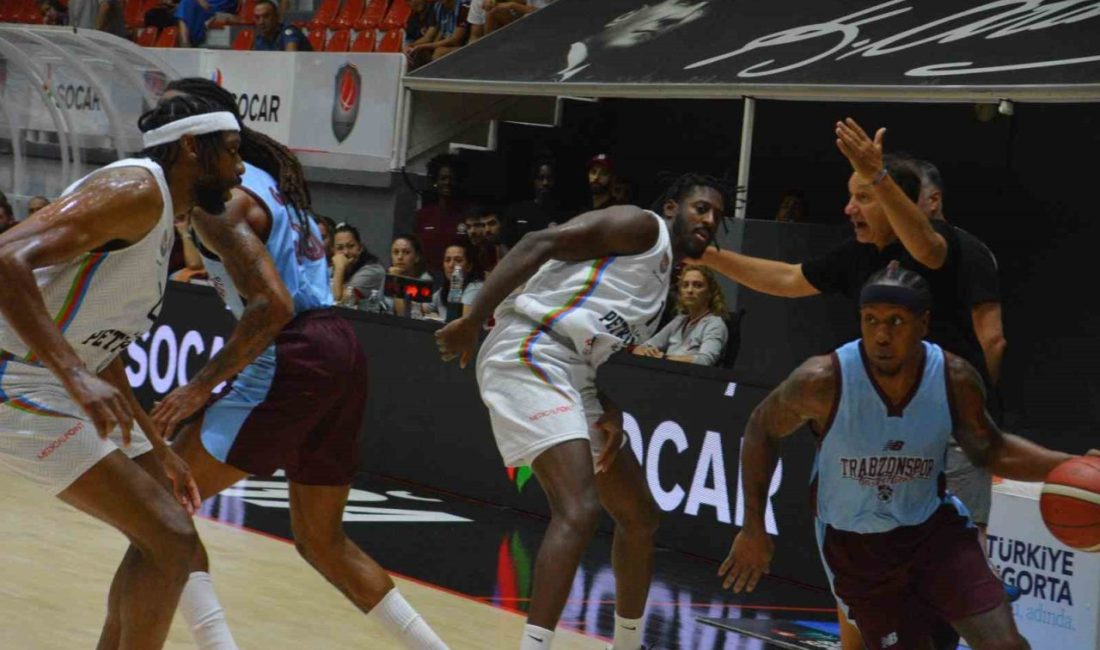 Ege Cup 2026 turnuvasının 3. maçında Aliağa Petkimspor, Trabzonspor’u 91-73