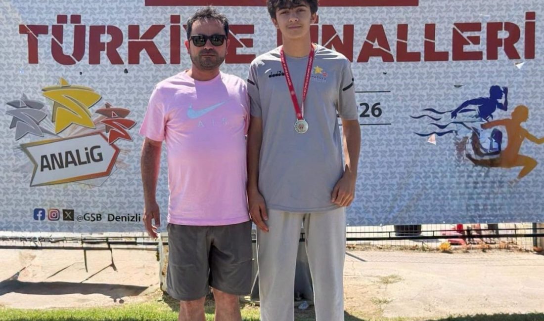 Erzincanlı atlet Ali Eren Yüksel, Anadolu Yıldızlar Ligi (ANALİG) Atletizm