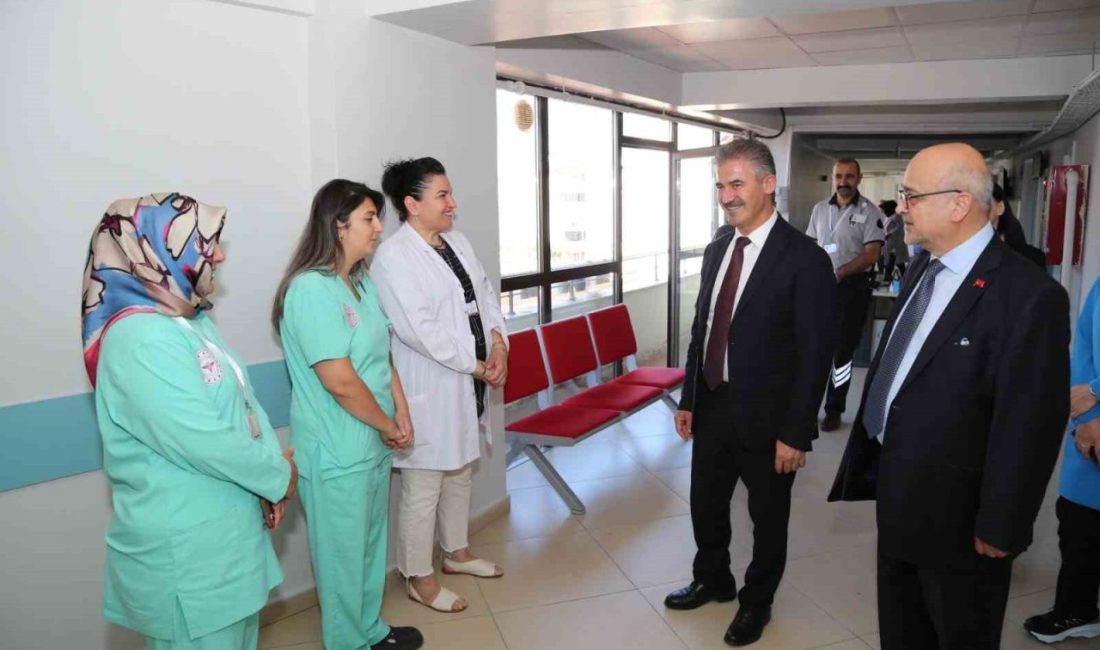 Erzurum İl Sağlık Müdürü Mehmet Meral, göreve başlamasının ardından saha
