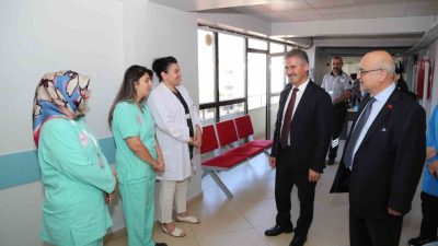 Erzurum İl Sağlık Müdürü Mehmet Meral, göreve başlamasının ardından saha