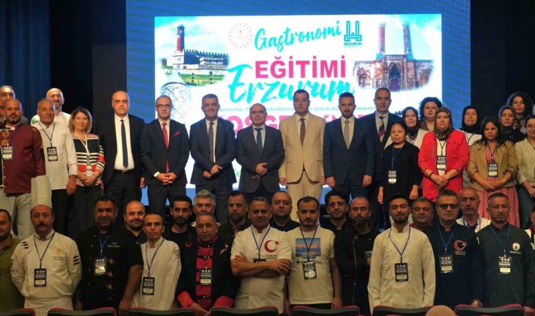 Erzurum’da gıda güvenliği, pişirme teknikleri ve toplu yemek üretimi zirvesi