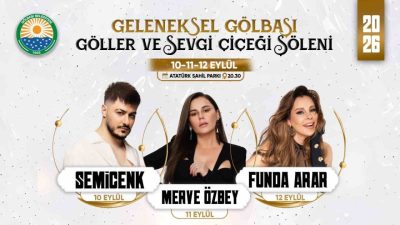 Gölbaşı Belediyesi tarafından düzenlenecek Geleneksel Gölbaşı Göller ve Sevgi Çiçeği