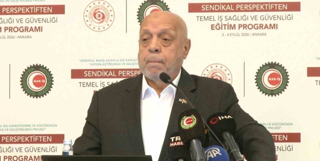Hak İşçi Sendikaları Konfederasyonu (HAK-İŞ) Genel Başkanı Mahmut Arslan, “Asgari