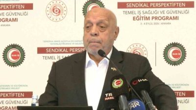 Hak İşçi Sendikaları Konfederasyonu (HAK-İŞ) Genel Başkanı Mahmut Arslan, “Asgari