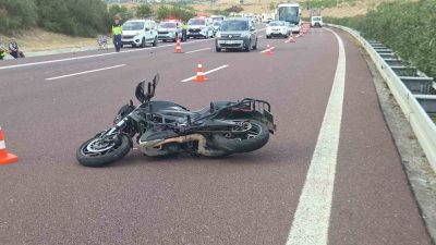 Bursa’da Gebze-Orhangazi-İzmir otoyolunda kamyona arkadan çarpan motosikletin sürücüsü hayatını kaybetti.