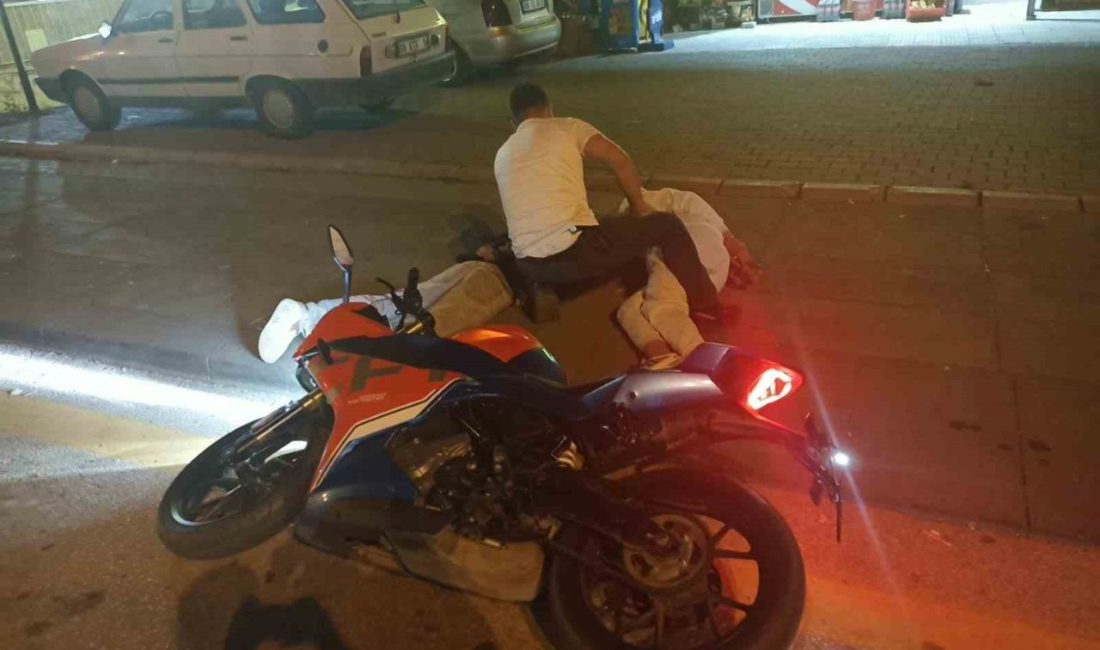 Ankara’nın Keçiören ilçesinde bir motosikleti çaldığı tespit edilen 2 şüpheli,