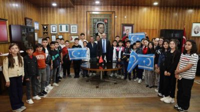 Erzurum Eğitim, Kültür ve Başarı Programı kapsamında Kerkük’ten Erzurum’a gelen,