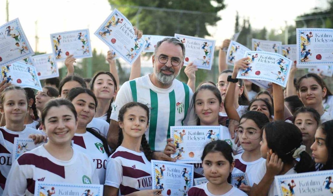 Kestel Belediyesi tarafından çocuk ve gençleri sporla buluşturmak amacıyla 12