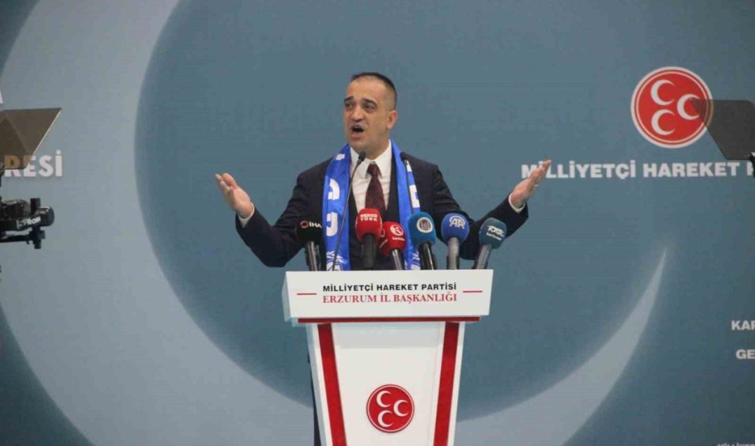 Milliyetçi Hareket Partisi (MHP) Erzurum İl Başkanlığı’nın 15. Olağan Kongresi,