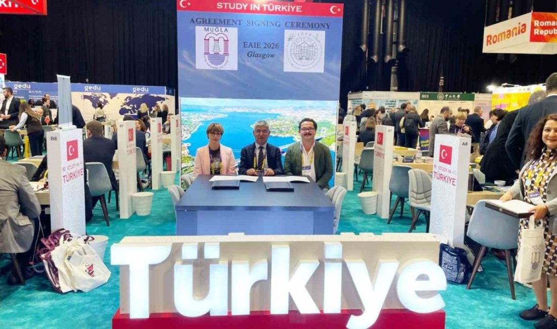 Avrupa Uluslararası Eğitim Birliği (EAIE) tarafından Glasgow’da düzenlenen 36. EAIE