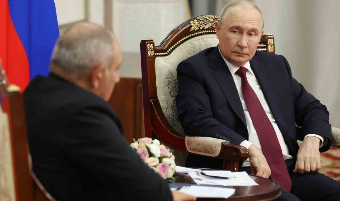 Rusya Devlet Başkanı Vladimir Putin, Ermenistan Başbakanı Nikol Paşinyan ile