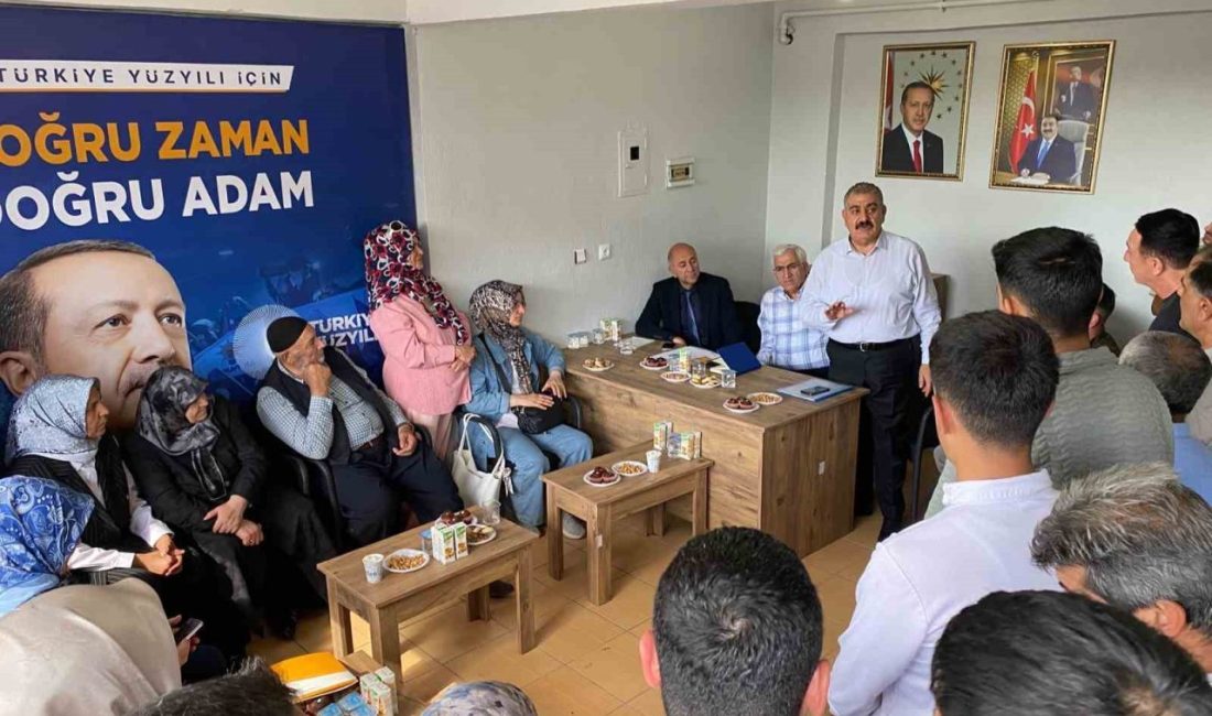 Palandöken Belediye Başkanı Muhammet Sunar, AK Parti Erzurum Milletvekili Mehmet