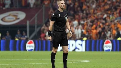 UEFA Şampiyonlar Ligi’nin ilk haftasında oynanacak Sporting-Galatasaray maçında Norveçli hakem