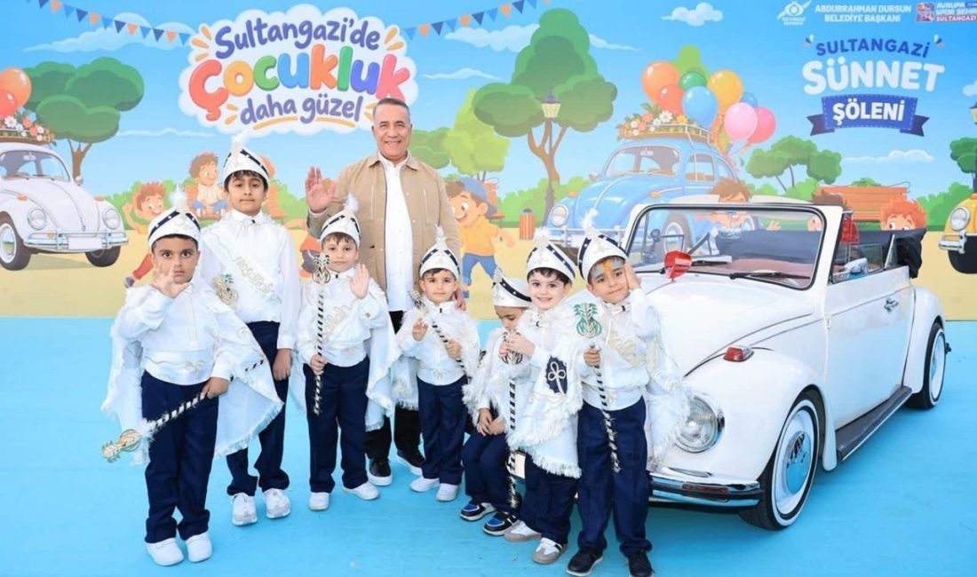 Sultangazi Belediyesi, sünnetini gerçekleştirdiği bin 500 çocuk için ‘Toplu Sünnet