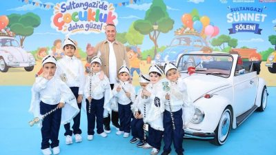 Sultangazi Belediyesi, sünnetini gerçekleştirdiği bin 500 çocuk için ‘Toplu Sünnet