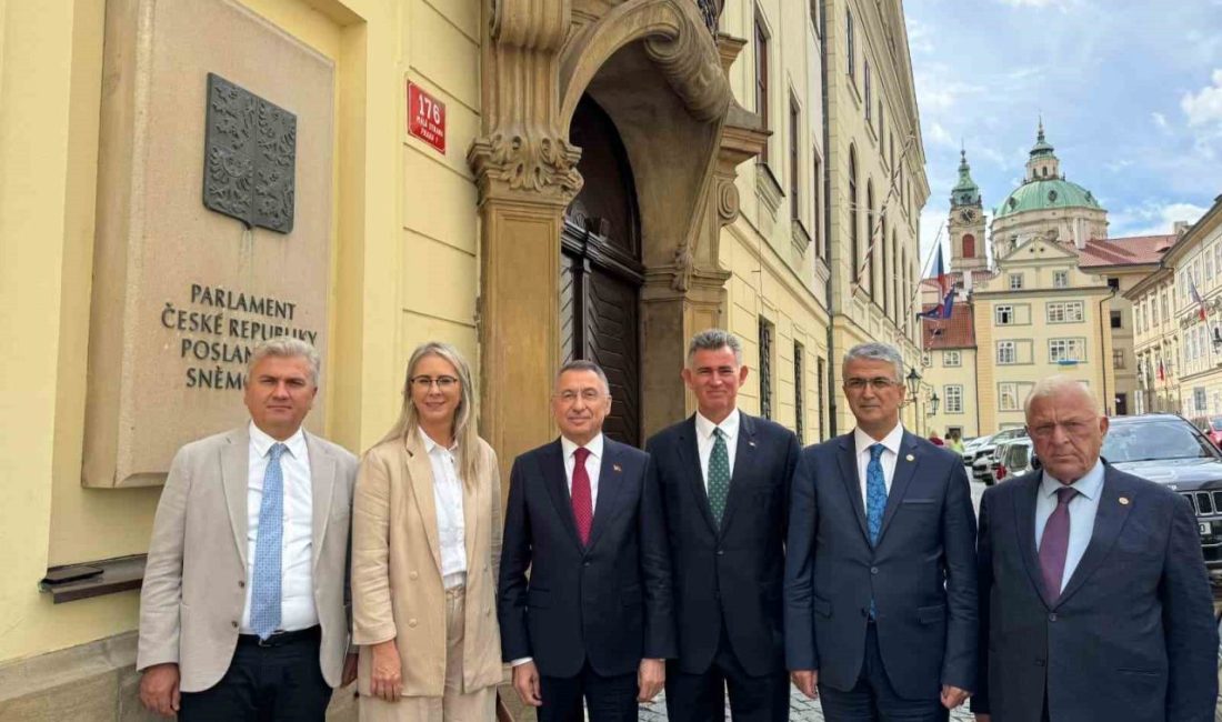 TBMM Dışişleri Komisyonu Başkanı Fuat Oktay, Çekya’ya Gazze’deki soykırımın durdurulması