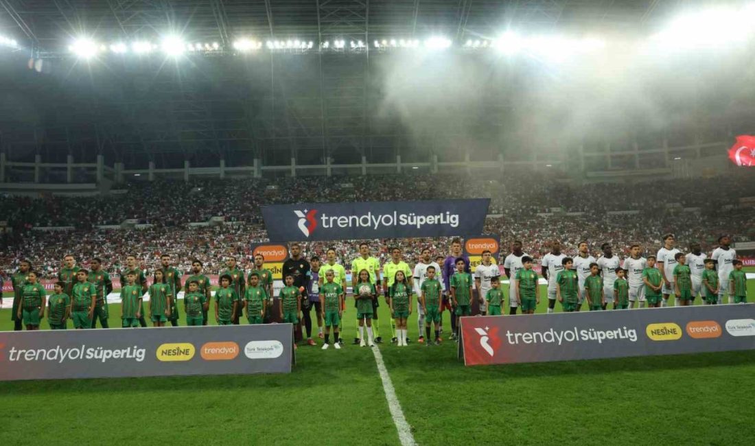Trendyol Süper Lig’in 6. haftasında Amed Sportif Faaliyetler, evinde Beşiktaş