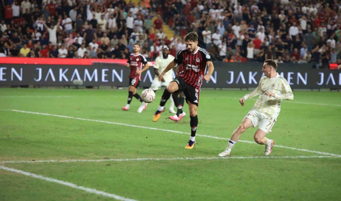 Gaziantep Futbol Kulübü, Trendyol Süper Lig’in 5. haftasında Fenerbahçe’yi konuk