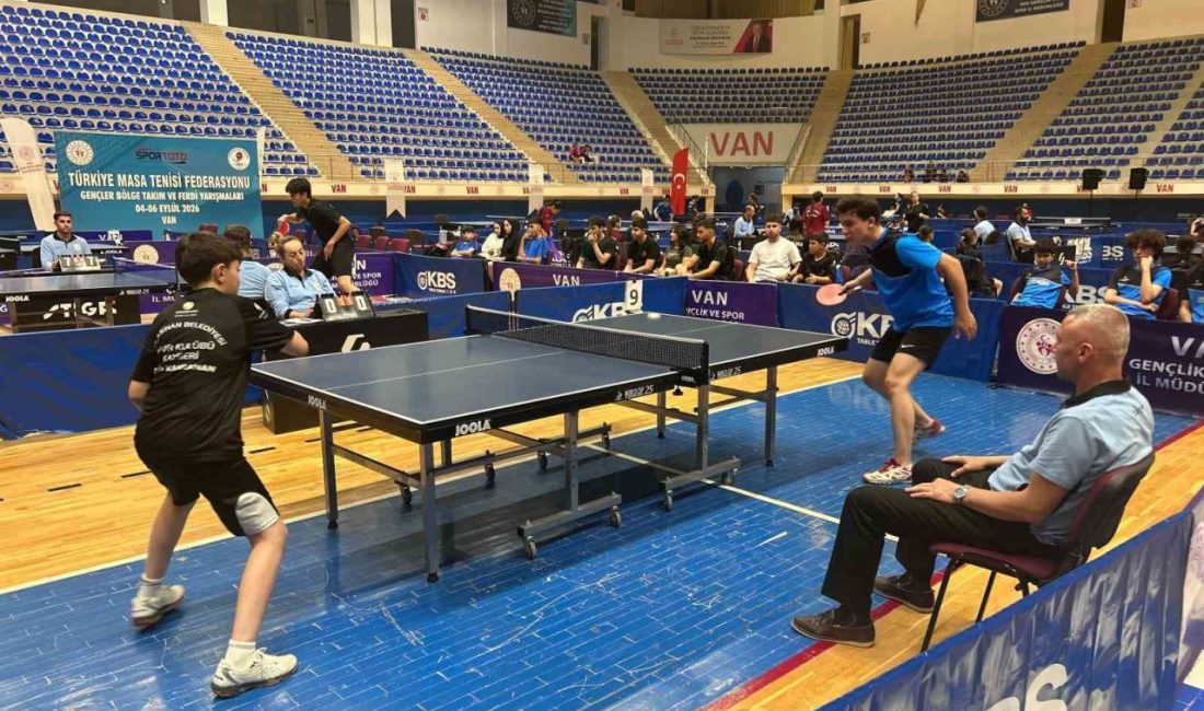 Van Gençlik ve Spor İl Müdürlüğü’nün ev sahipliğinde düzenlenen Masa