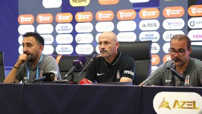 Beşiktaş Teknik Direktörü Vincenzo Italiano, maça kötü başladıklarını belirterek, Amed