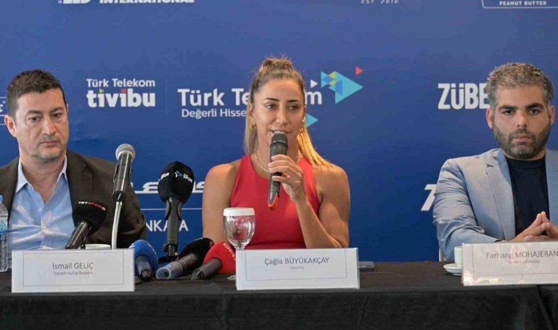 Ankara’da ilk kez Kadınlar Tenis Birliği (WTA 125) seviyesinde yapılan